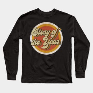 circle vintage Story of the Year Long Sleeve T-Shirt
